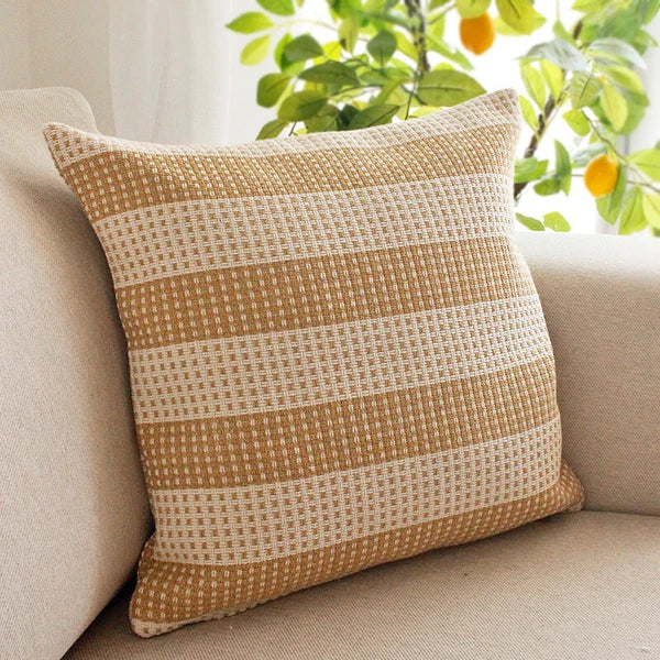 18"x18" Cotton Fabric Throw Pillow Covers Sofa Bed Cushion Cover Case Decorative
