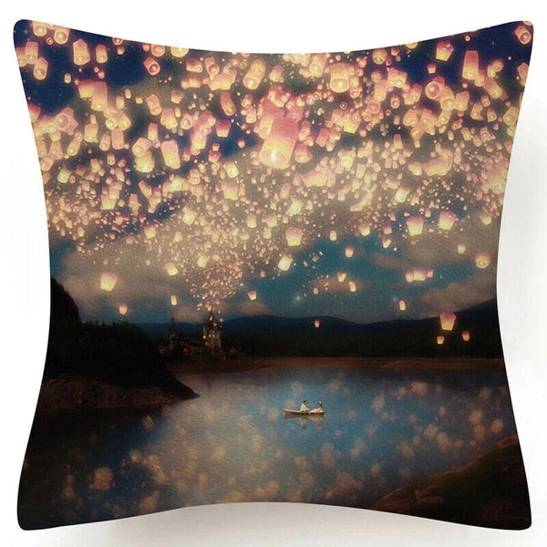 ⭐⭐18x18" Black White Throw PILLOW COVER 2-Sided Decorative Sofa Bed Cushion Case