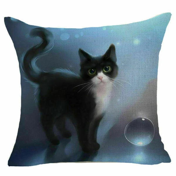 Cover Cushion Sofa Chair Case Seat 18"*18"Square Waist Cover Throw pillow pillow