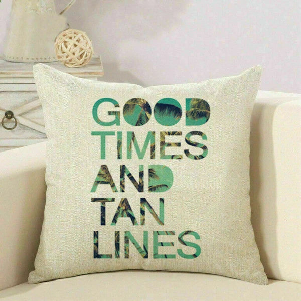 Cushion Pillow Throw Square Waist Home Case Sofa Cover Decorative