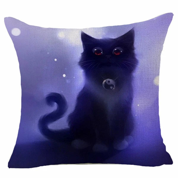 18'' 3D Animal Throw Chair Seat Pillow Case Cover Sofa Waist Cushion Cover
