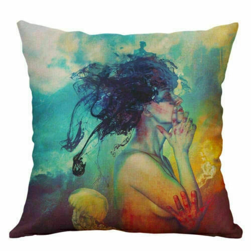Abstract PillowCase Home Covers Characters Decor Waist Sofa Cushion Pillow Cover