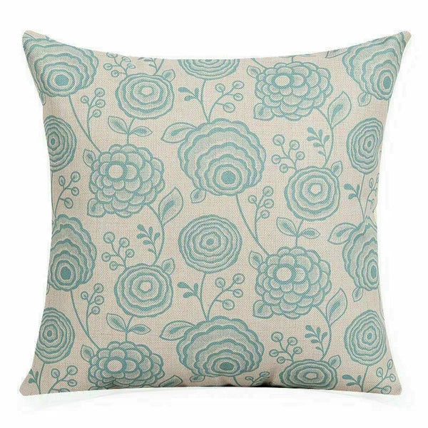 Decoration Cushion Countryside Cover Pillow Home Sofa Waist Case