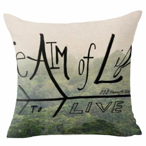 18'' 3D Animal Throw Chair Seat Pillow Case Cover Sofa Waist Cushion Cover