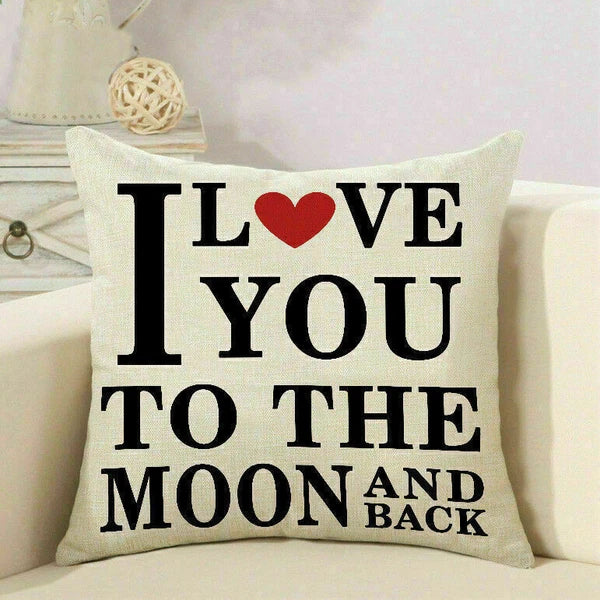 Cushion Pillow Throw Square Waist Home Case Sofa Cover Decorative