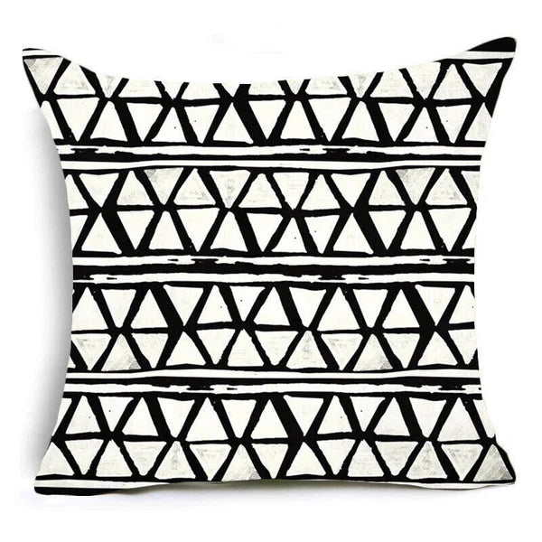 Zebra Pillow Square Fashion Cases Print Leopard Covers Animal Sofa Cushion Bed