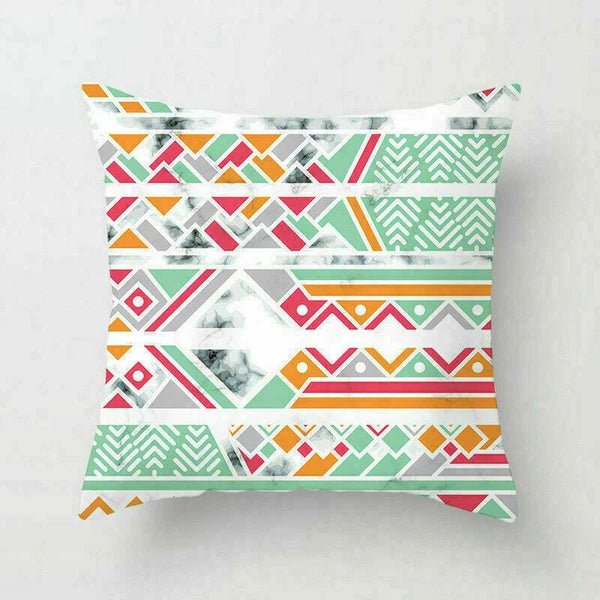 18inch Geometric Polyester Throw Pillow Cases Sofa Home Cover Cushion Decoration