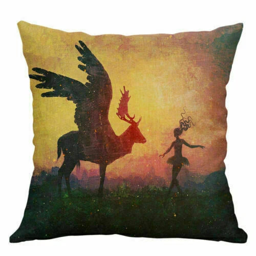 Abstract PillowCase Home Covers Characters Decor Waist Sofa Cushion Pillow Cover