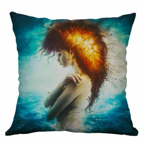 Abstract PillowCase Home Covers Characters Decor Waist Sofa Cushion Pillow Cover